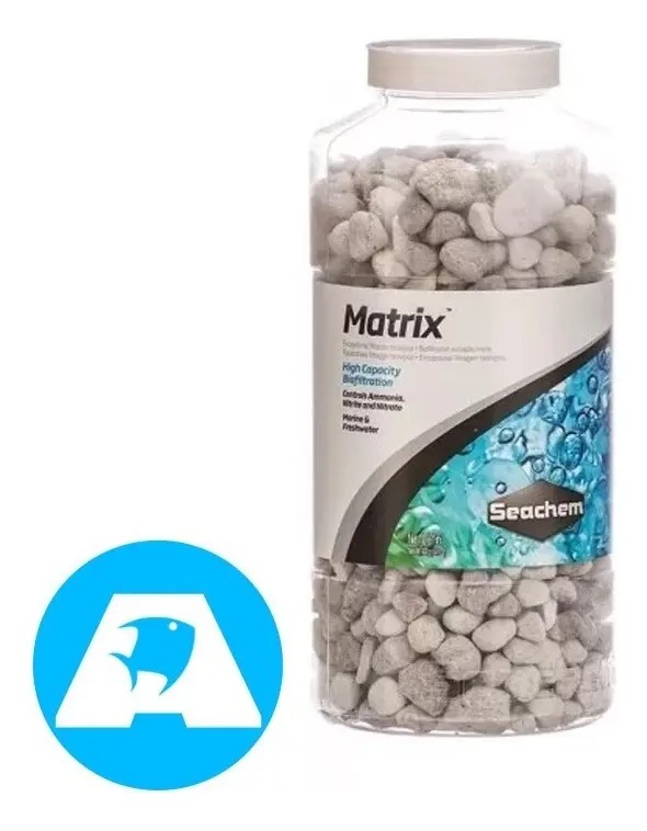 Filtro Biologico Matrix Seachem 250 Ml Acuario Pecera Peces