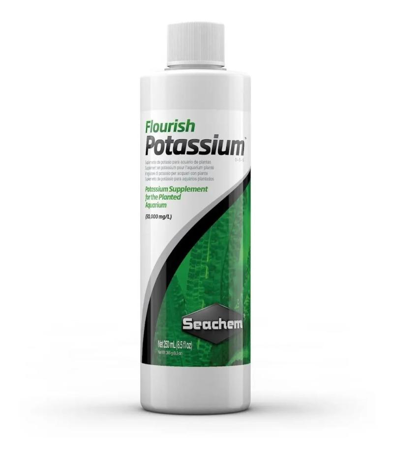 Fuente Liquida Flourish Potassium 250ml Seachem Acuario