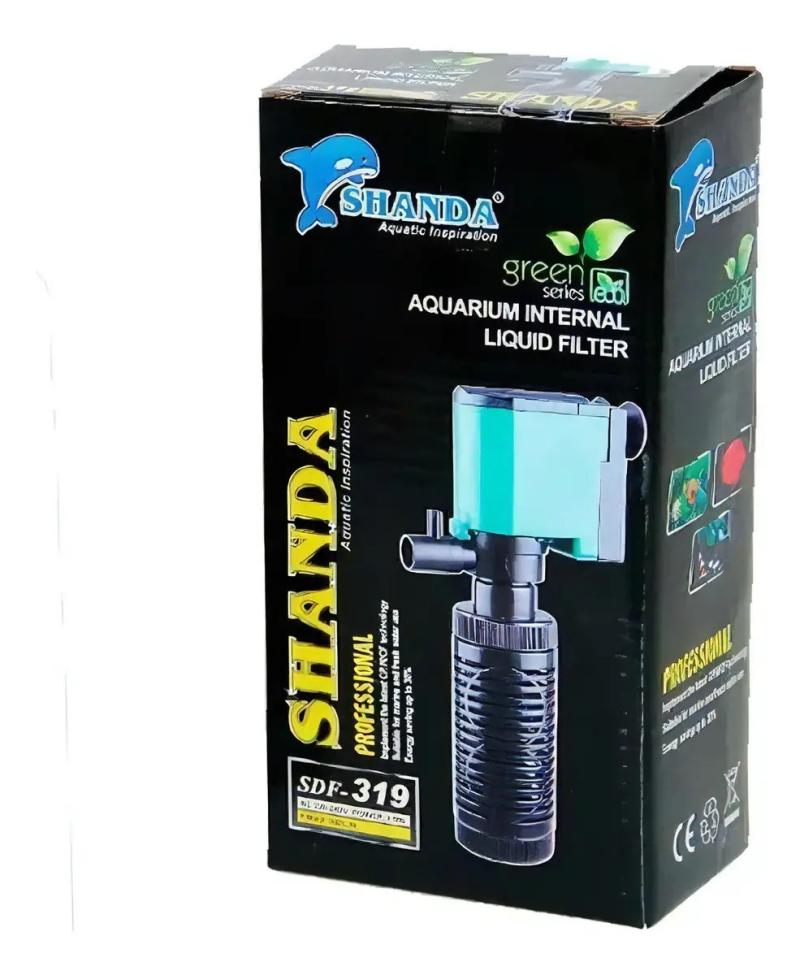 Filtro Interno Acuario Sdf 319 360 L/h 3.5w Shanda Pecera