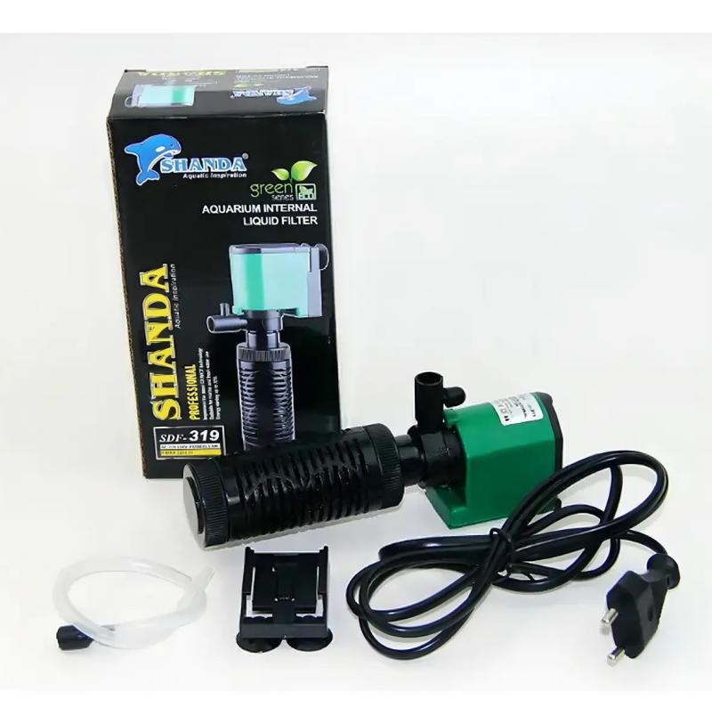 Filtro Interno Acuario Sdf 319 360 L/h 3.5w Shanda Pecera