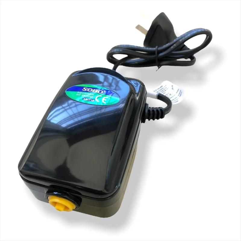 Aireador Silencioso Sb-718 180l/h 3w Sobo Acuario Pecera