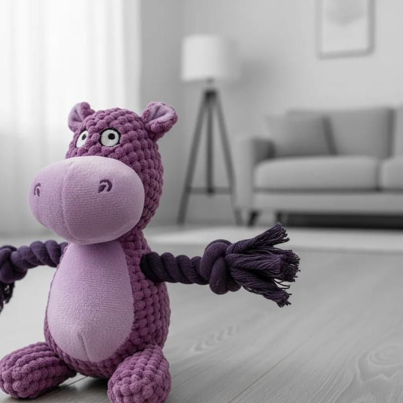 Juguete Peluche Animales Cuerda Con Sonido Chifle Y Crunch