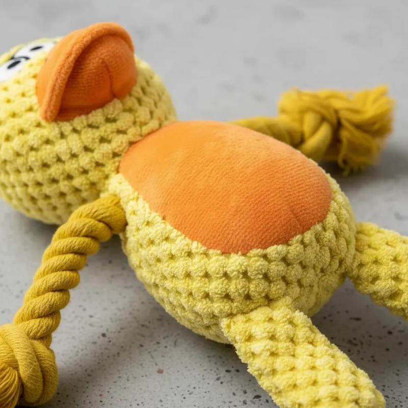 Juguete Peluche Animales Cuerda Con Sonido Chifle Y Crunch