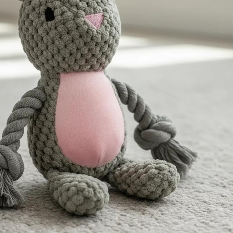 Juguete Peluche Animales Cuerda Con Sonido Chifle Y Crunch