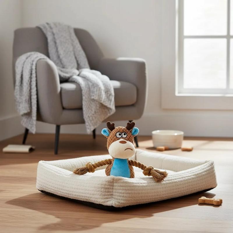 Juguete Peluche Animales Cuerda Con Sonido Chifle Y Crunch