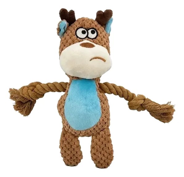 Juguete Peluche Animales Cuerda Con Sonido Chifle Y Crunch