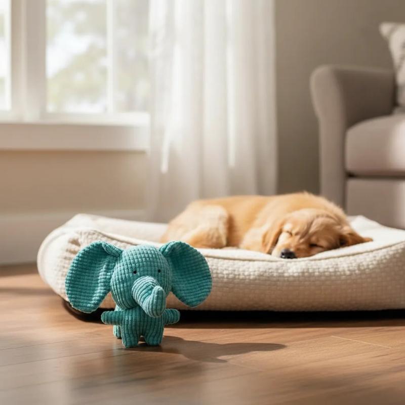 Juguete Peluche Elefante Orejon C/chifle Petlisis Para Perro