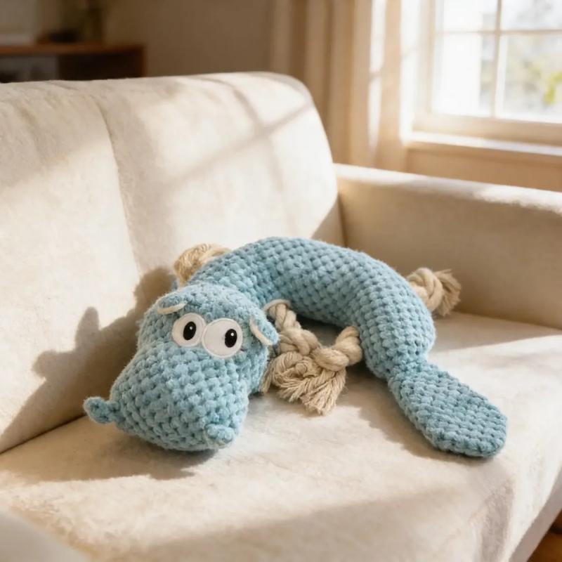 Juguete Peluche Dragon Cuerda C/ Chifle Y Crunch Petlisis