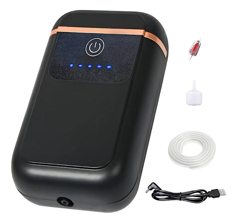 Aireador Mini Bateria Recargable A310 3l/m 1w Sobo Acuario