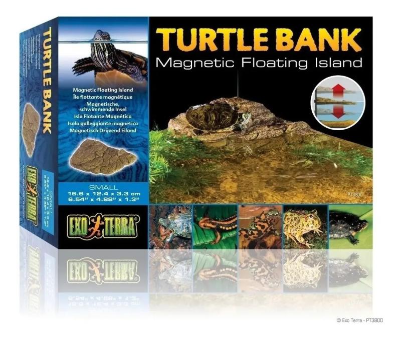 Isla Tortuga Flotante Magenetica Small Exo Terra Acuario