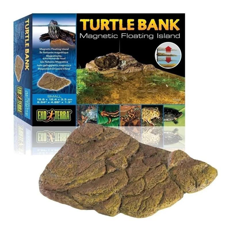 Isla Tortuga Flotante Magenetica Medium Exo Terra Acuario