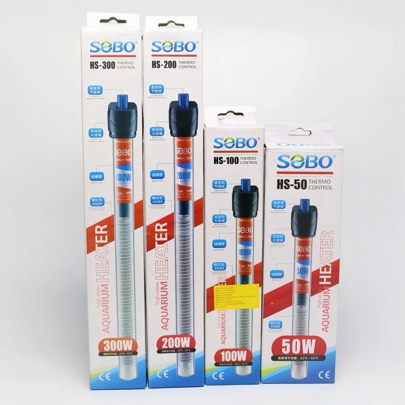 Calefactor De Agua Calentador Sumergible 50w Sobo Acuario