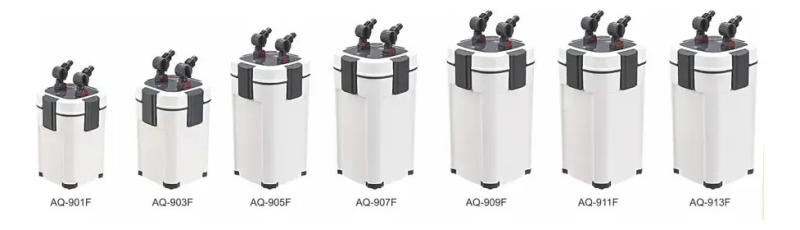Filtro Botellon Externo Aq-911f-uv 2000l/h 9w Sobo Acuario