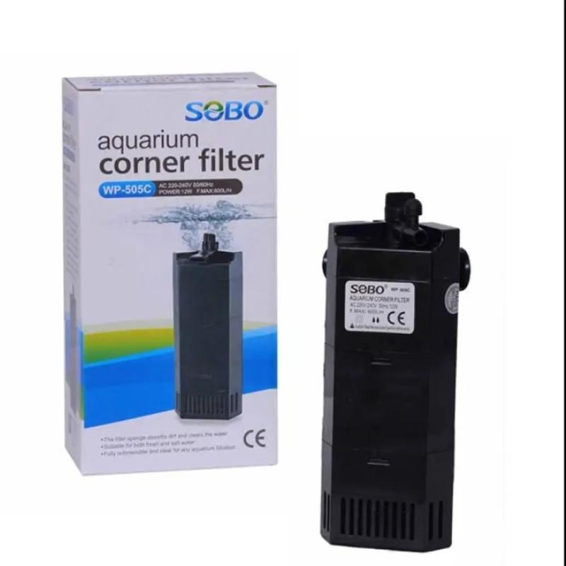 Filtro Interno Esquinero Sobo Wp 505c 600 L/h 12w Acuario