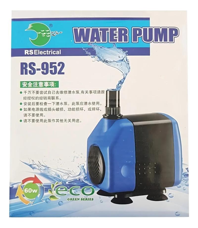 Bomba De Agua Sumergible Rs952 2500l/h 60w Acuario Pecera