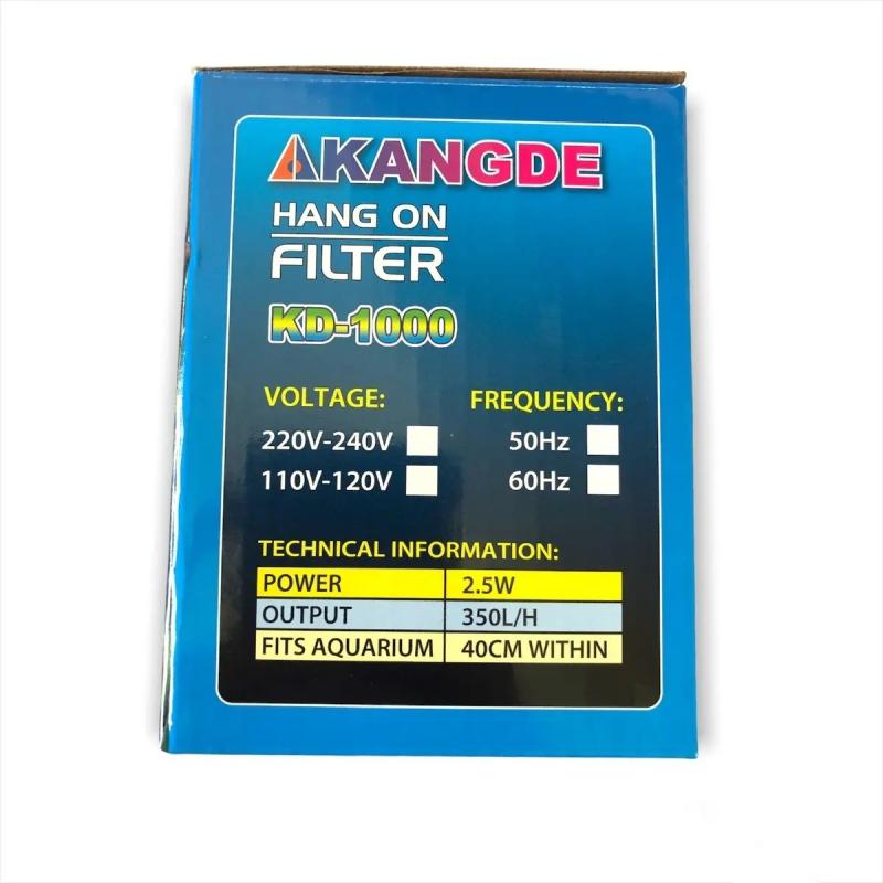Filtro Cascada Externo Kd 1000 350l/h 2.5w Kangde Acuarios