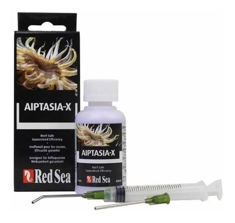 Red Sea Aiptasia-x Kit 60 Ml Elimina Aiptasia Acuario Marino