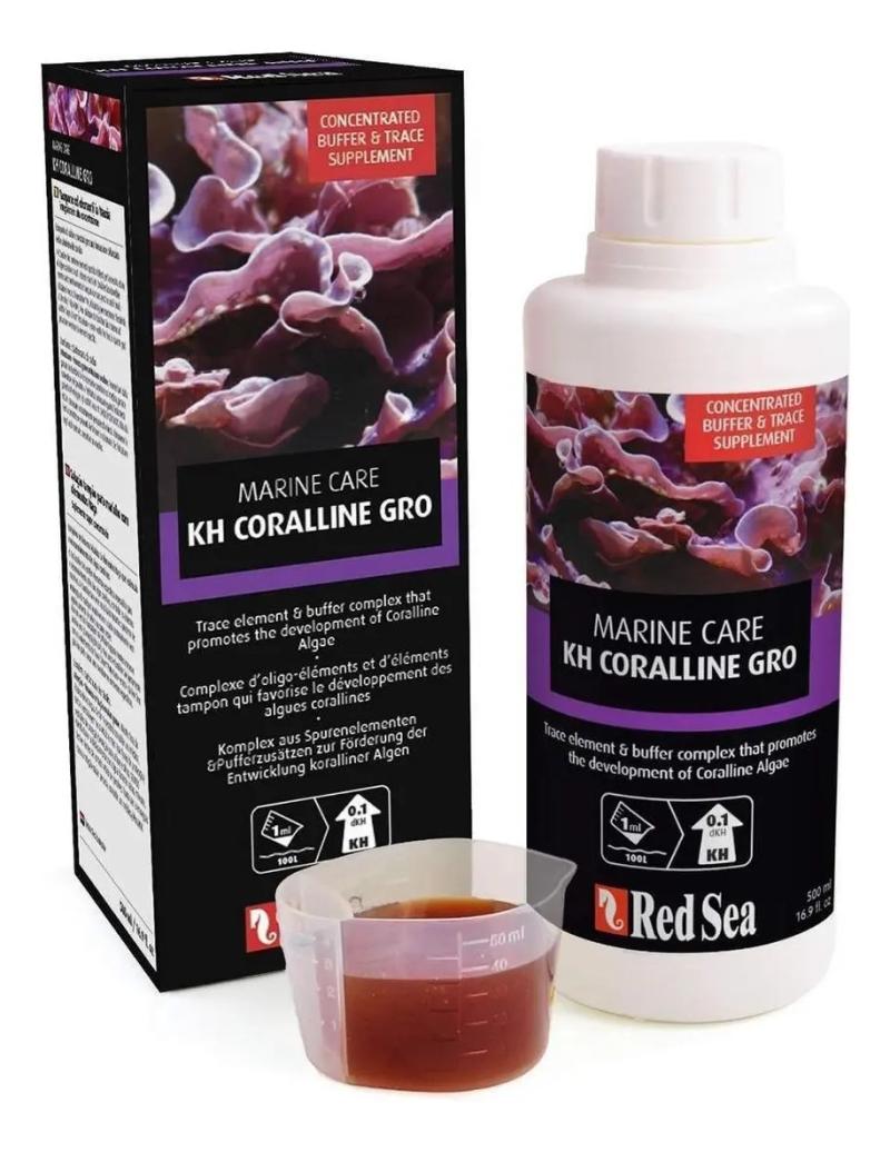 Red Sea Kh Coralline Gro 500 Ml Suplemento Acuario Marinos