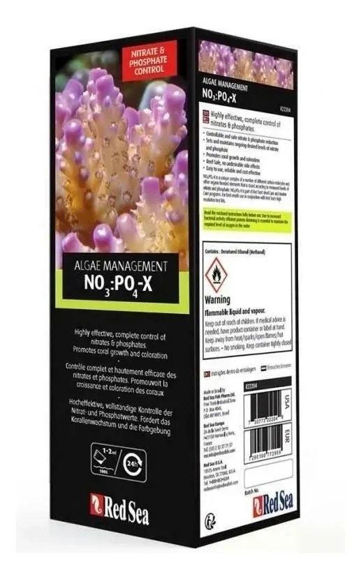 Red Sea Nopox Nitrate & Phosphate Reducer 1lt Acuario Marino