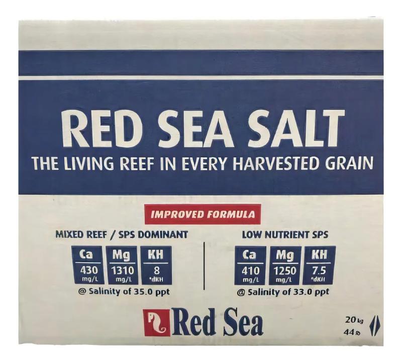 Sal Marina Red Sea Salt 20k Caja Acuario Marino Pecera