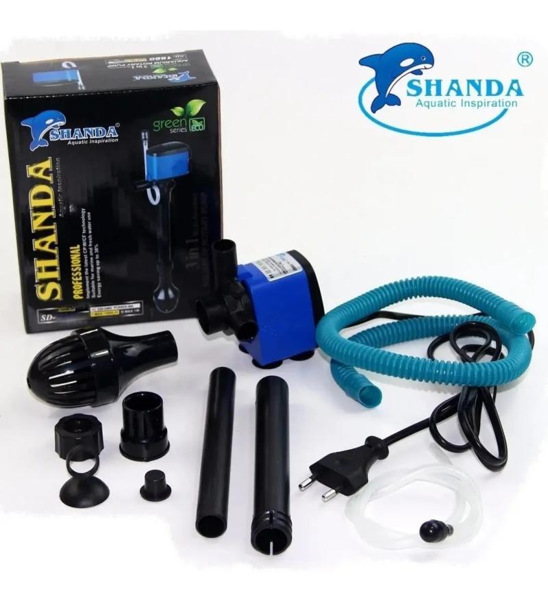 Bomba De Agua Sumergible Sd-2880 1500l/h 10w Shanda Acuario