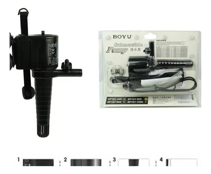 Bomba sumergible Boyu Sp 101 600 550 l/h 6 W Acuarios