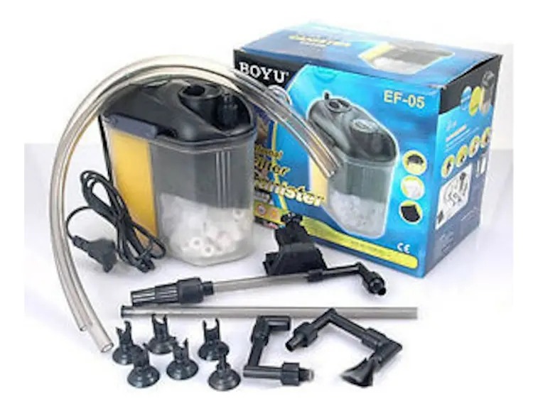 Filtro Externo Canister Ef05 Boyu 150l/h 5.5w Acuario Pecera