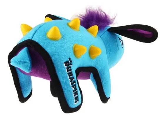 Juguete Peluche Conejo Duraspikes Tpr 26cm Gigwi Para Perros