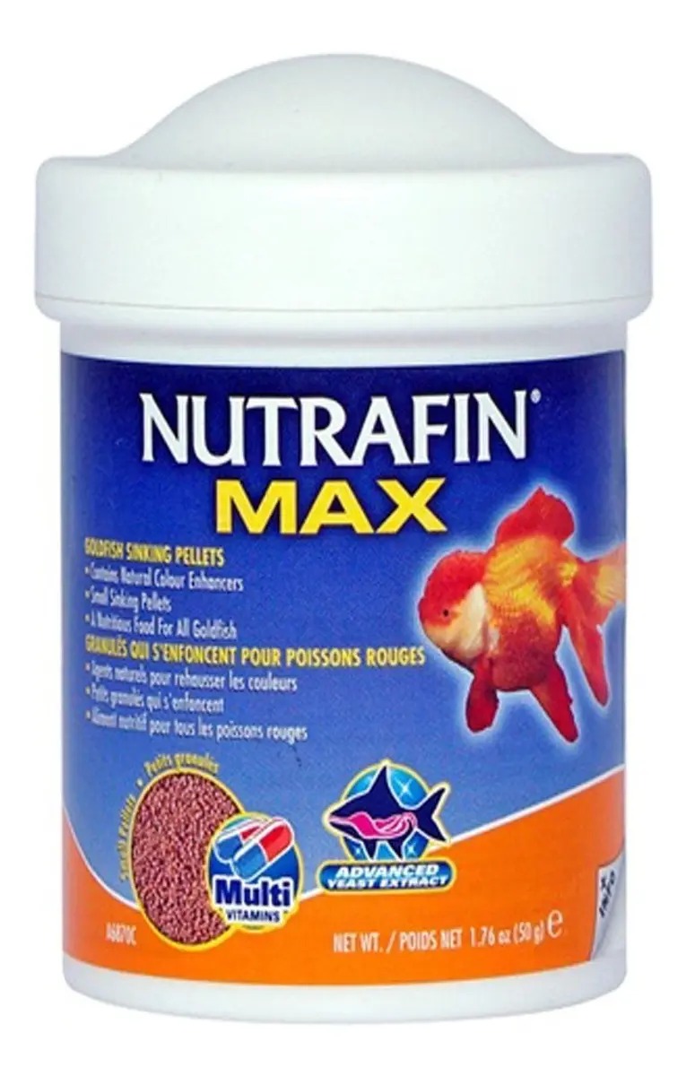 Alimento Nutrafin Max Sinking Pellets Goldfish 50gr Acuario