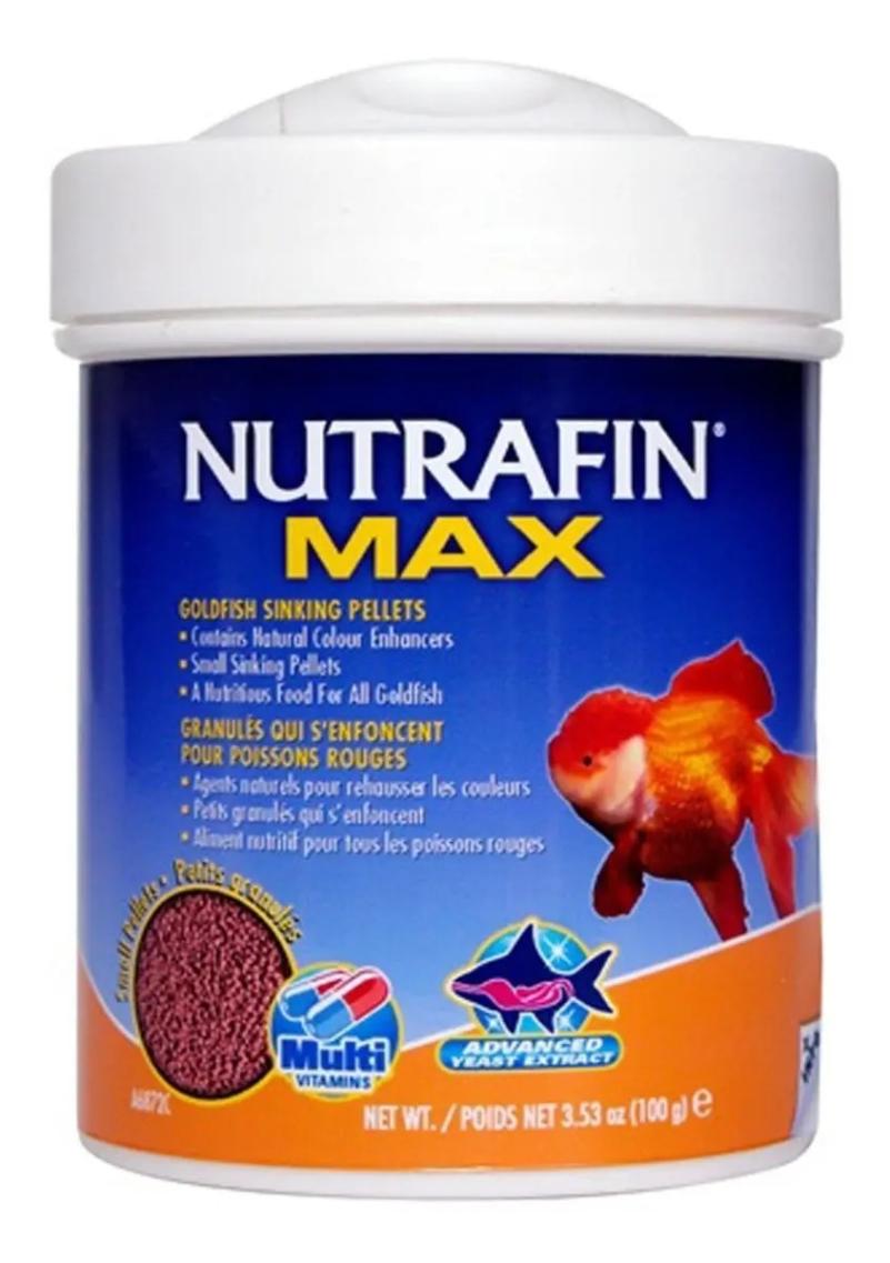 Alimento Nutrafin Max Sinking Pellets Goldfish 100gr Acuario