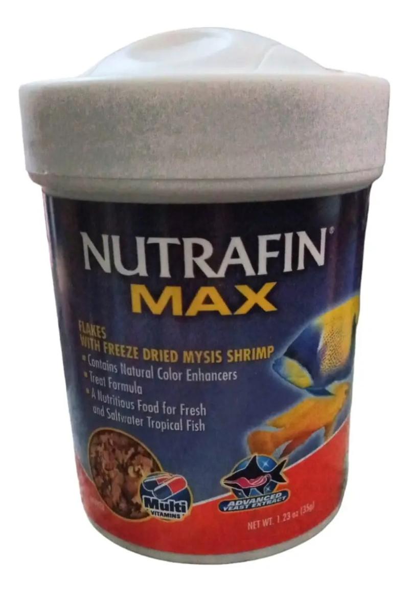 Alimento Nutrafin Max Camarones Flakes Shrimp 35gr Acuario