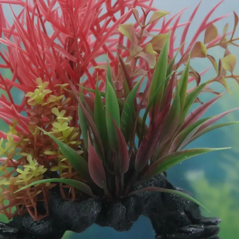 Plantas Plastica Artificial Fluval Deco Rojo Wisteria 20cm