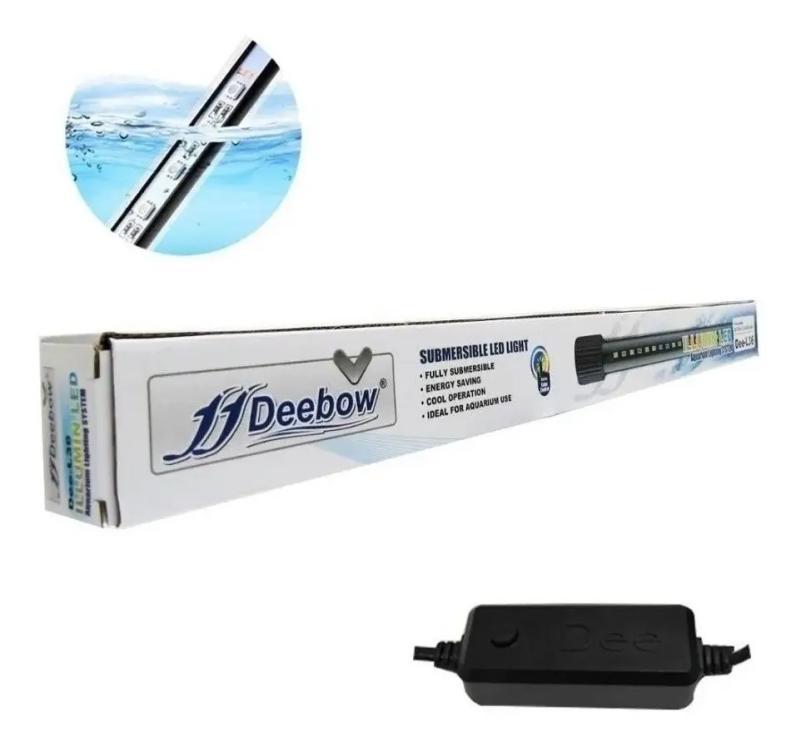 Luz Led Sumergible Dee 60 3 Tonalidades Acuarios Pecera