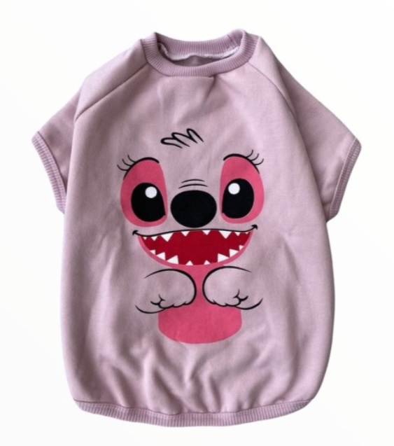 Buzo Abrigo Stitch Para Perros Ropa Gatos Diseños Cachorro Mascotas