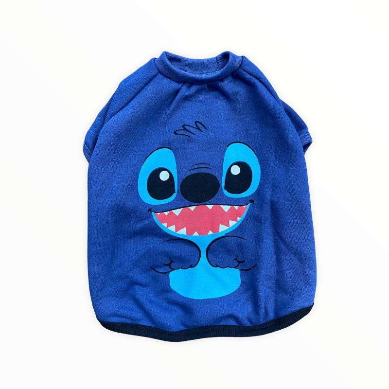 Buzo Abrigo Stitch Para Perros Ropa Gatos Diseños Cachorro Mascotas
