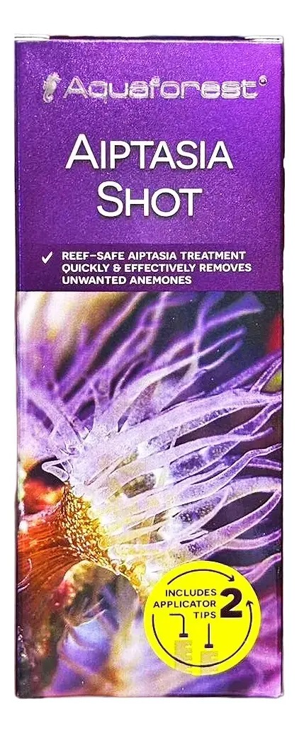 Liquido Aiptasia Shot 50ml Quita Manjano Aquaforest Acuario