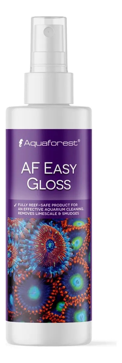 Limpia Vidrios Af Easy Gloss 200ml Aquaforest Acuario Pecera