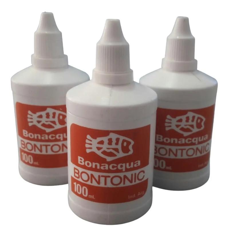 Liquido Antibacterial Bontonic 100ml Bonacqua Acuario Pecera