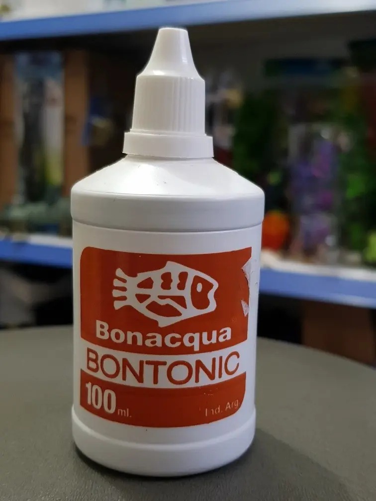 Liquido Antibacterial Bontonic 100ml Bonacqua Acuario Pecera