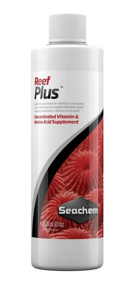 Suplemento Vitamina Reef Plus 250ml Seachem Acuario Pecera