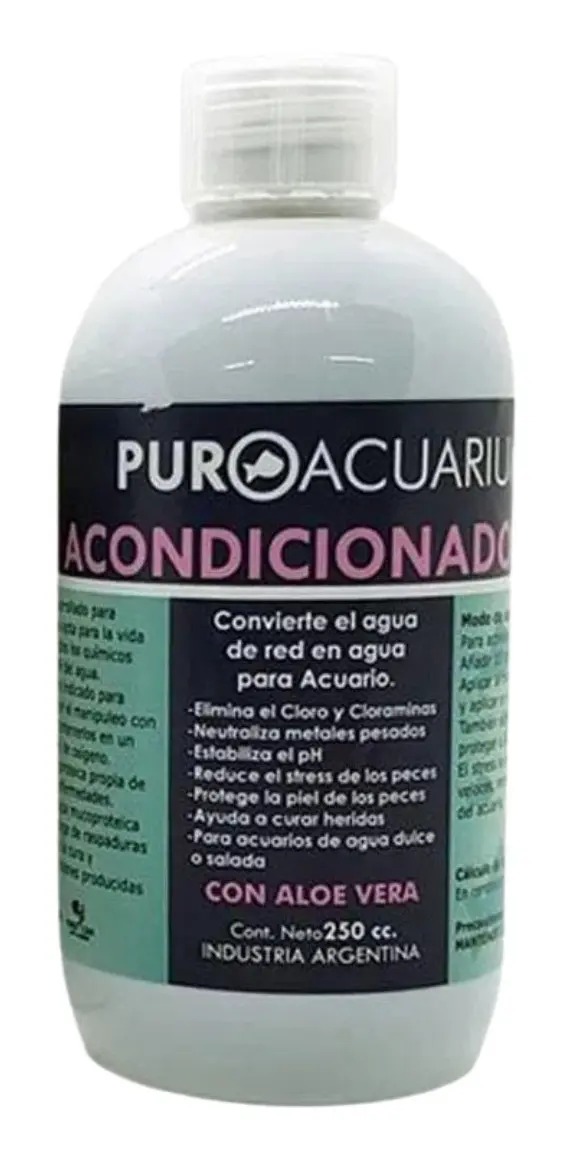 Acondicionador Reductor De Stress 250ml Puroacuarium Acuario