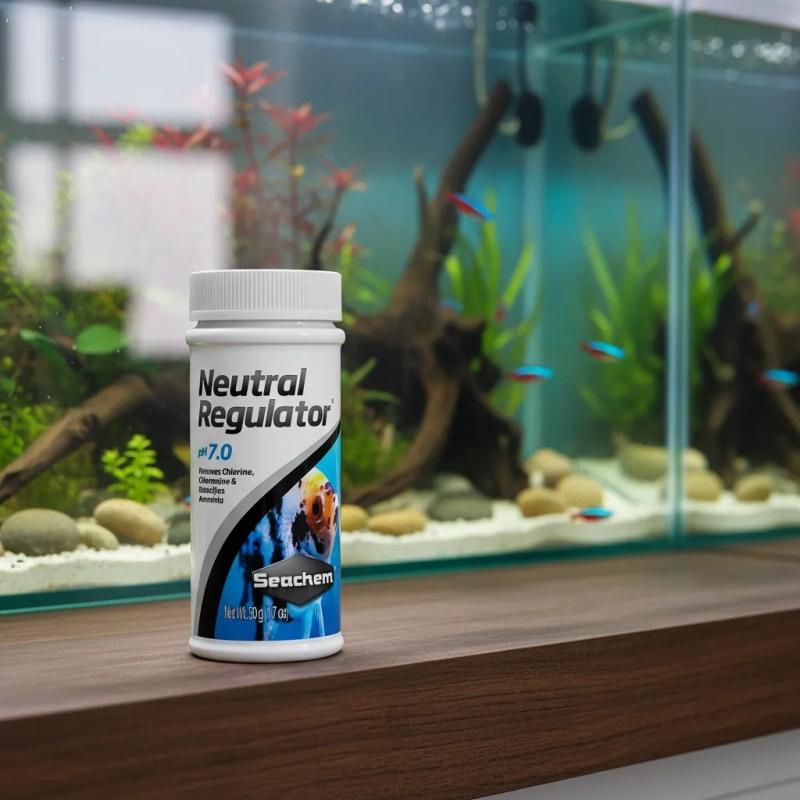 Desintoxicante Neutral Regulator 50ml Ph 7.0 Seachem Acuario