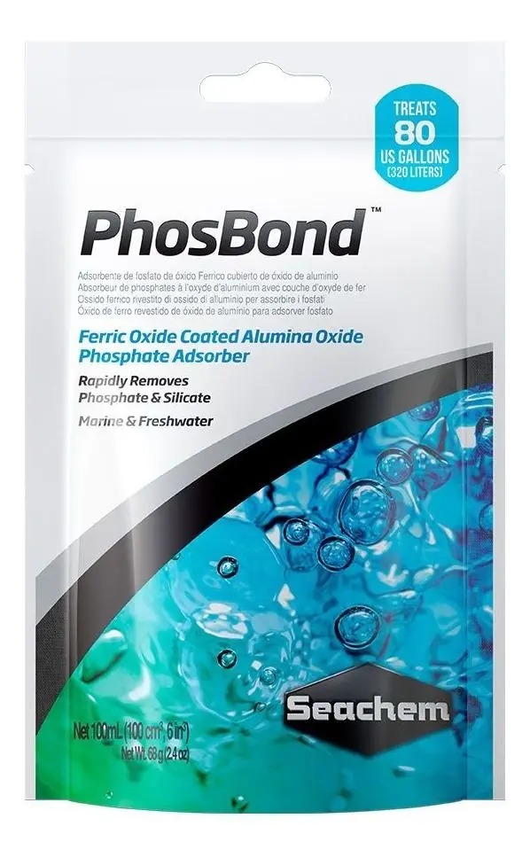 Removedor De Fosfato Phosbond 100ml Seachem Acuario Pecera