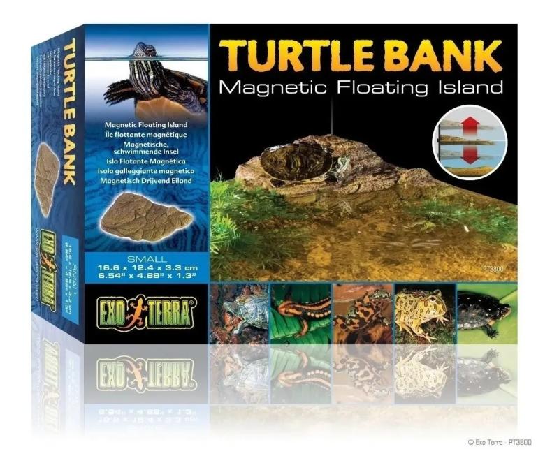 Isla Tortuga Flotante Magnetica Large Exo Terra Acuario