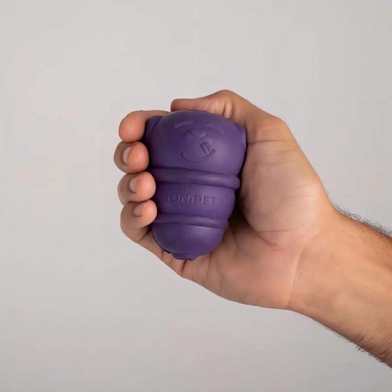 Juguete Rellenable Perro Chico Glotoni Soft S Tonipets Violeta