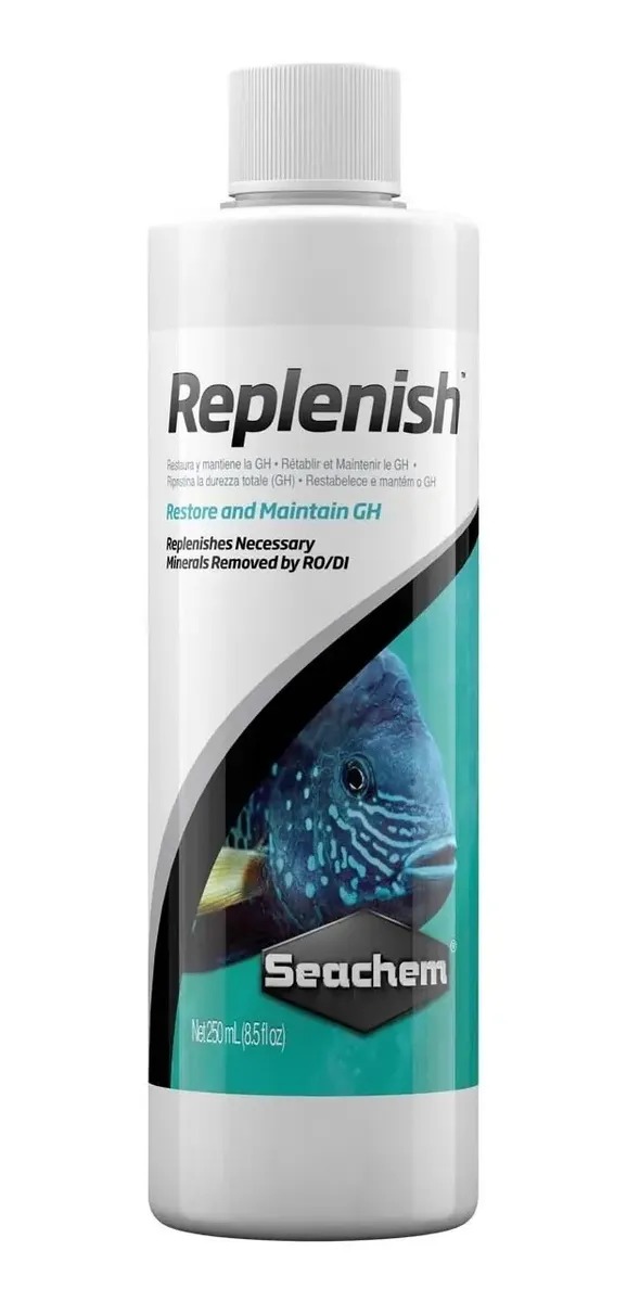 Restaurador De Gh Replenish 250ml Seachem Acuario Pecera