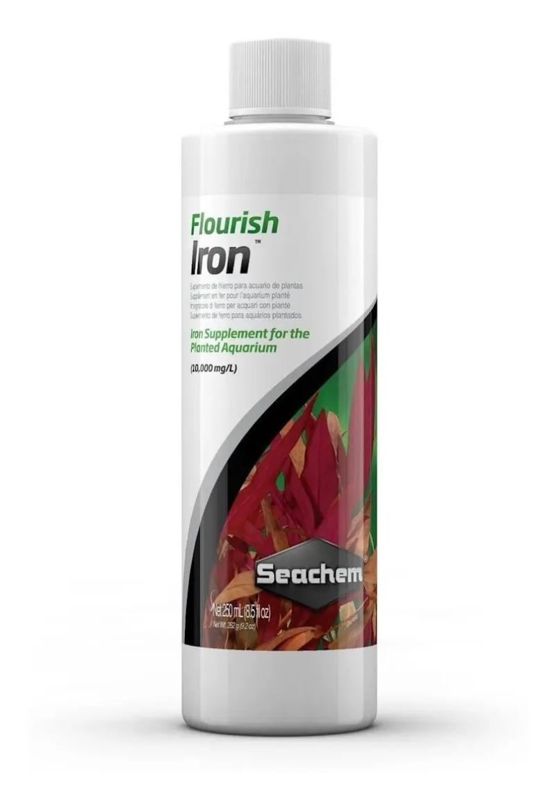 Suplemento Hierro Flourish Iron 250ml Seachem Acuario Pecera