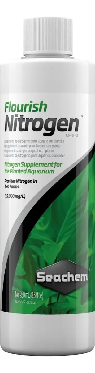 Suplemento Flourish Nitrogen 250ml Seachem Acuario Pecera