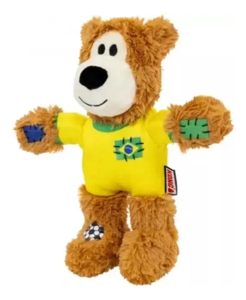 Juguete Peluche Para Perro Oso Knots Mundial Futbol Md Kong