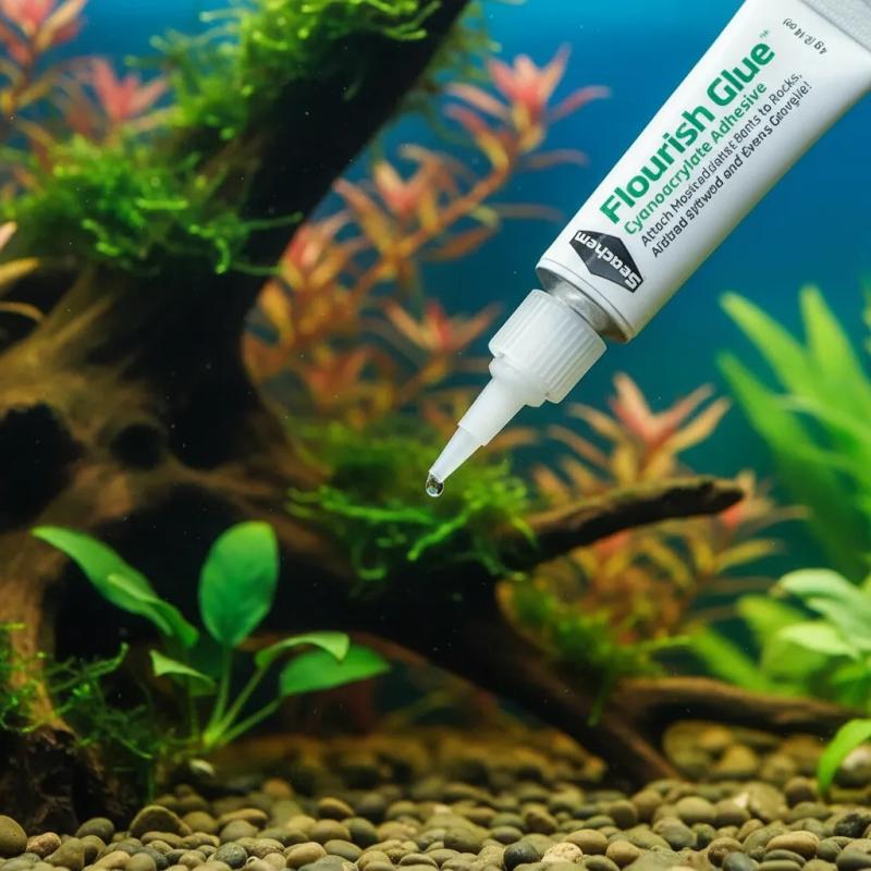 Pegamento Adhesivo Flourish Glue 8g Seachem Plantas Musgos